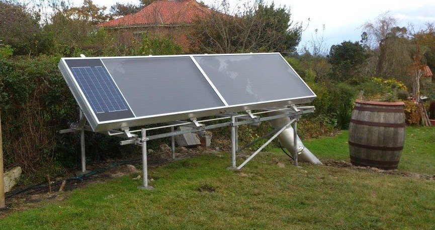 Placa Solar para vivienda unifamiliar
